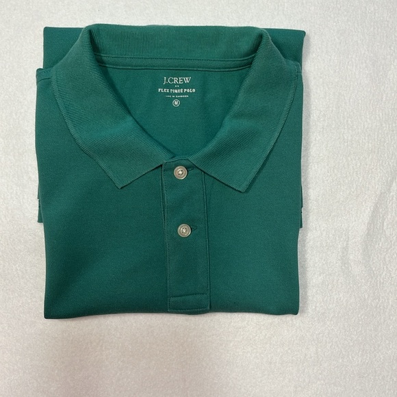 Men's J. Crew Polo Shirts -Two - 1-Grey and 1-Green - Picture 7 of 7